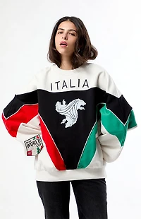 adidas Italia World Cup Crew Neck Oversized Sweatshirt