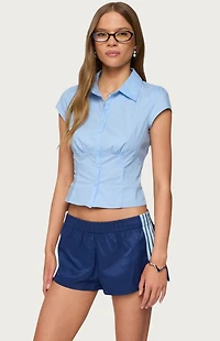 Edikted Massie Tailored Button Up Shirt