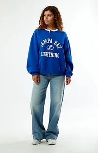 WILD COLLECTIVE x NHL Tampa Bay Lightning Henley Sweatshirt