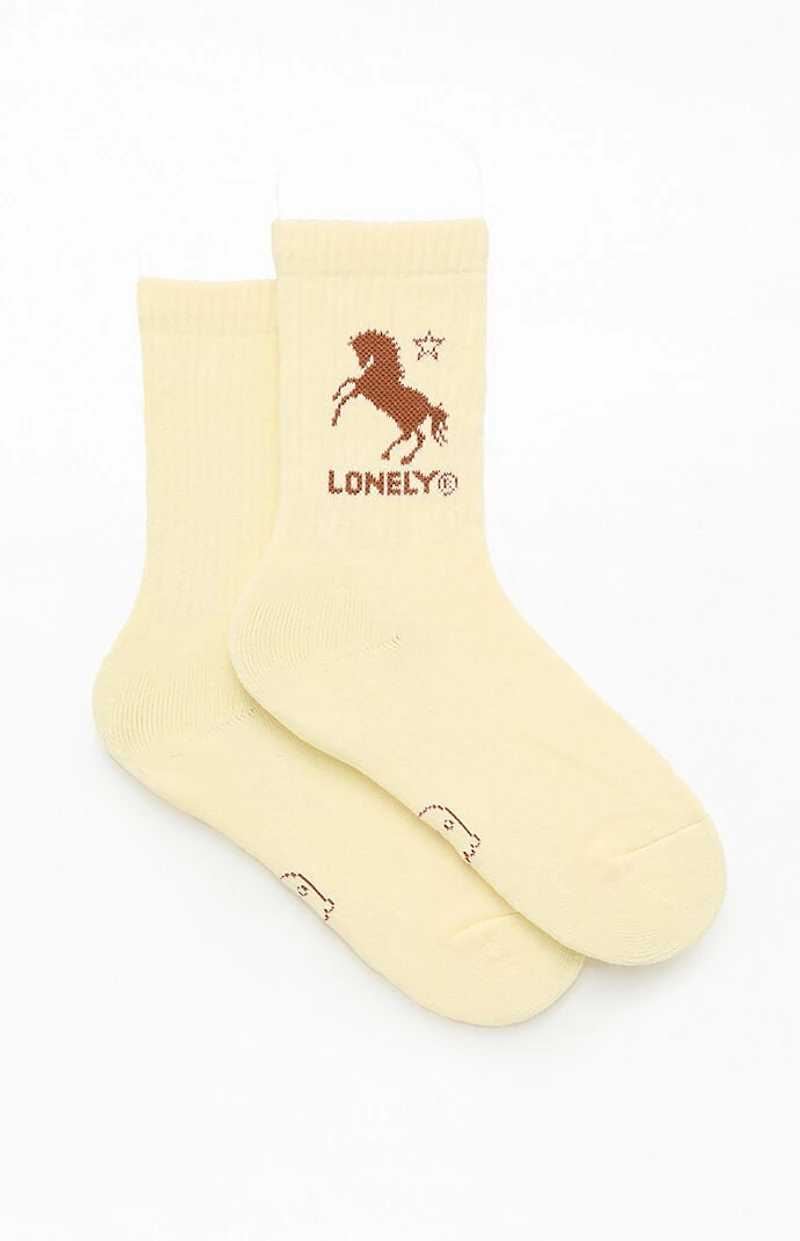 LONELY GHOST Midnight Run Crew Socks