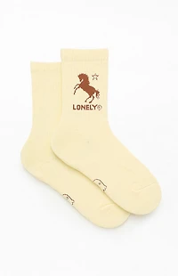 LONELY GHOST Midnight Run Crew Socks