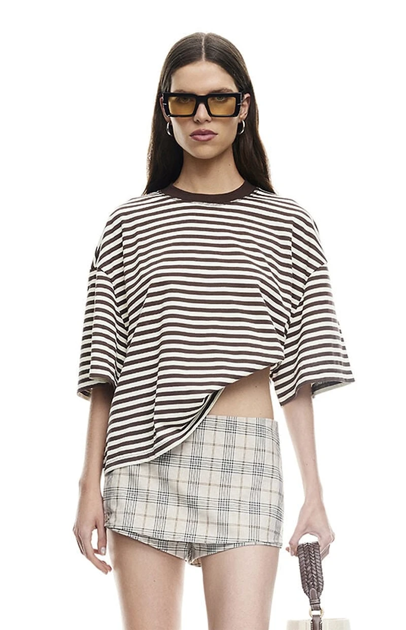 LIONESS Bloom Striped Short Sleeve T-Shirt