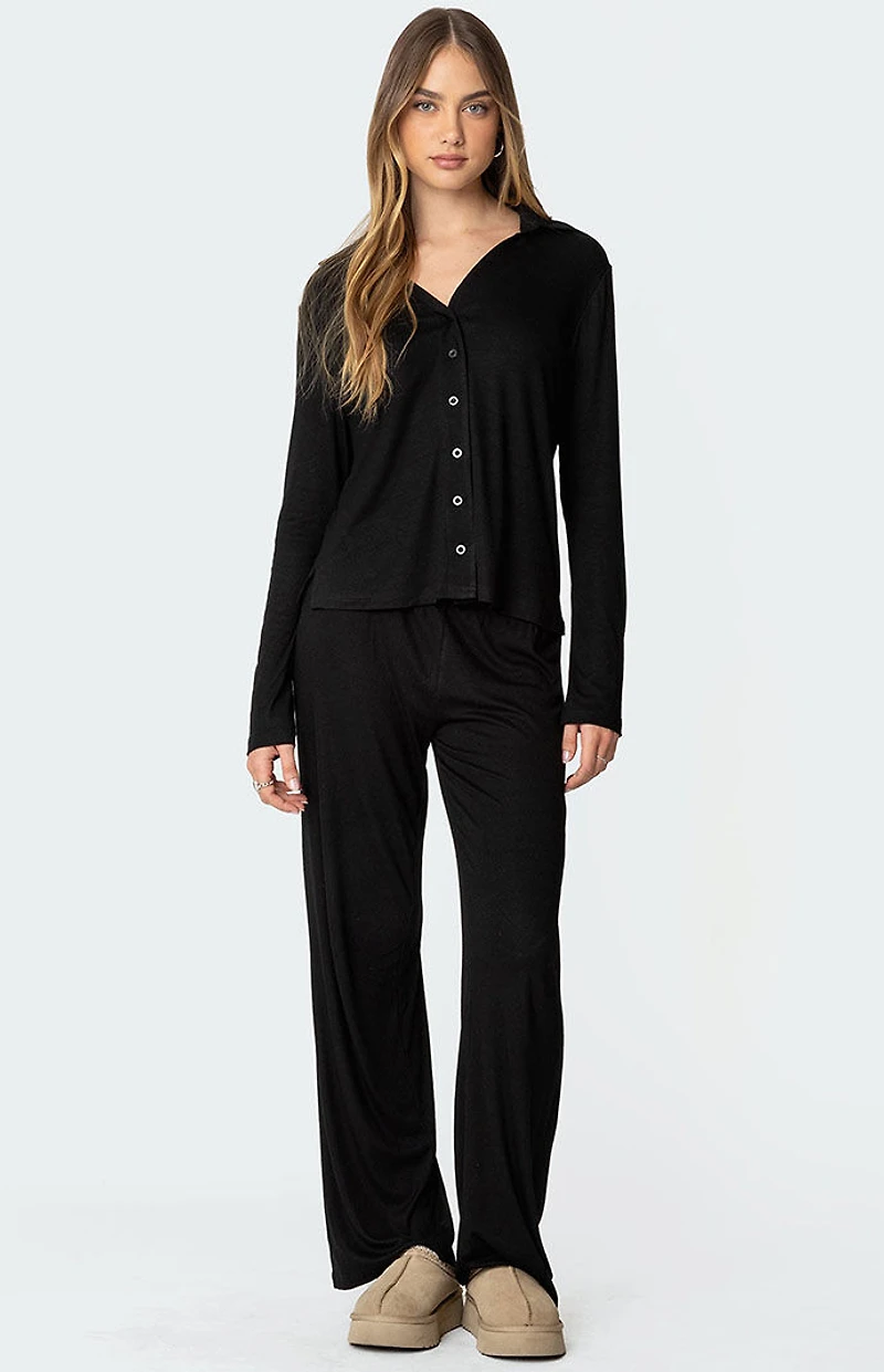 Edikted Justina Button Up Top