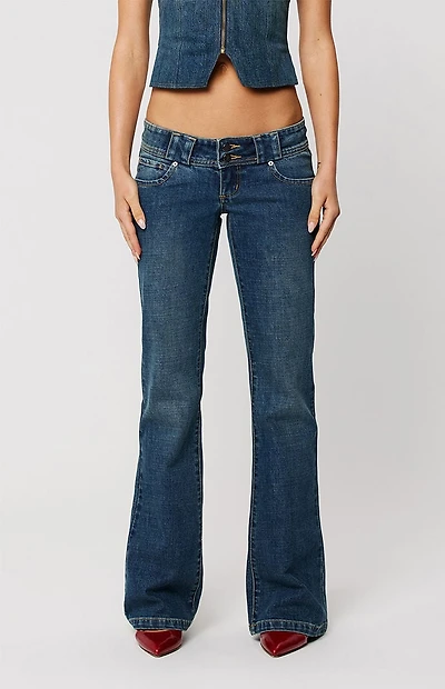 ABRAND 00 Andy Super Low Kick Flare Jeans
