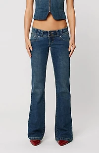 ABRAND 00 Andy Super Low Kick Flare Jeans