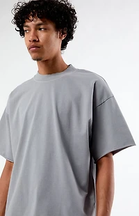 Pacsun Gray Heavyweight Cropped T-Shirt