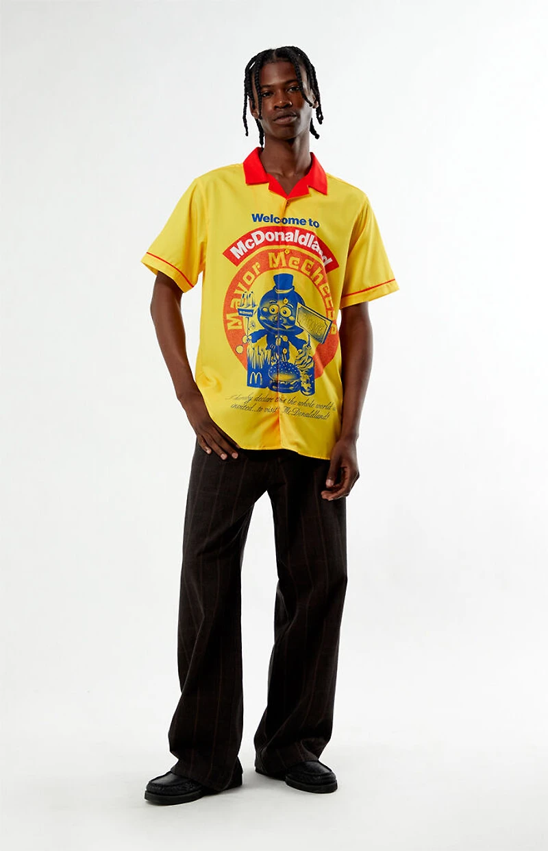 McDonaldland Mayor McCheese Camp Shirt