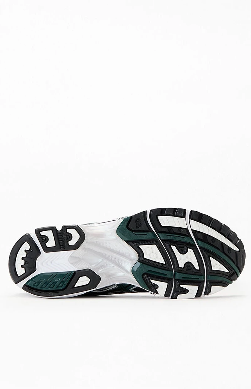 ASICS White & Green Gel Nimbus 10.1 Shoes