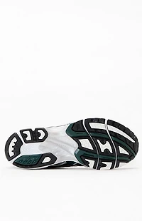 ASICS White & Green Gel Nimbus 10.1 Shoes