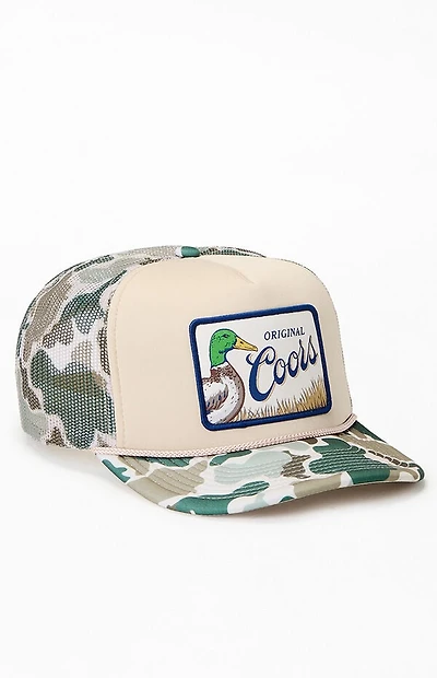 American Needle Coors Duck Camo Foam Trucker Hat