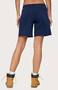Edikted Contrast Nylon Bermuda Shorts