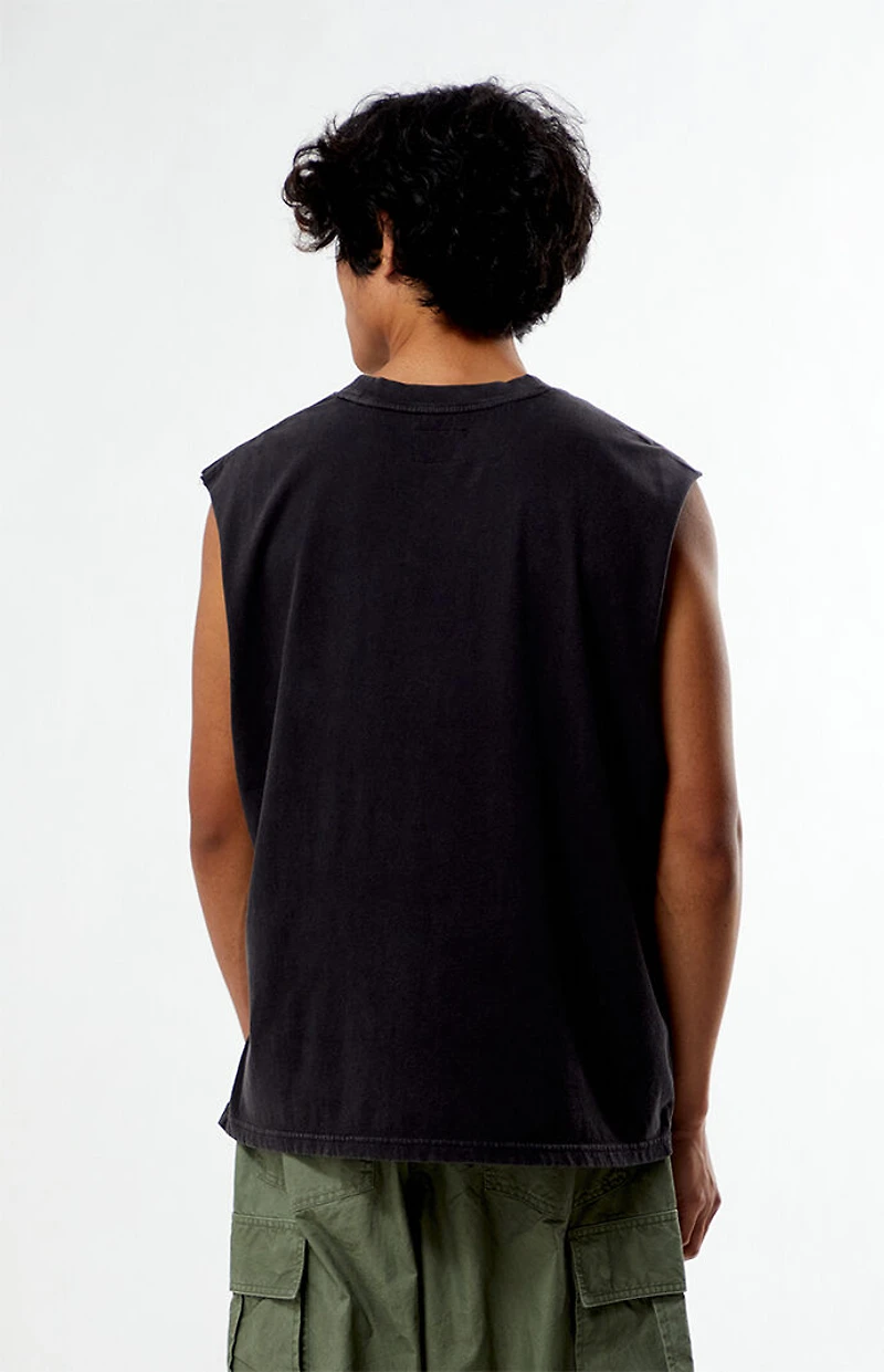 Pacsun Drift Away Cutoff Muscle T-Shirt