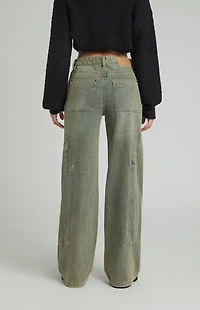 Pacsun Jessie High Waisted Baggy Carpenter Pants