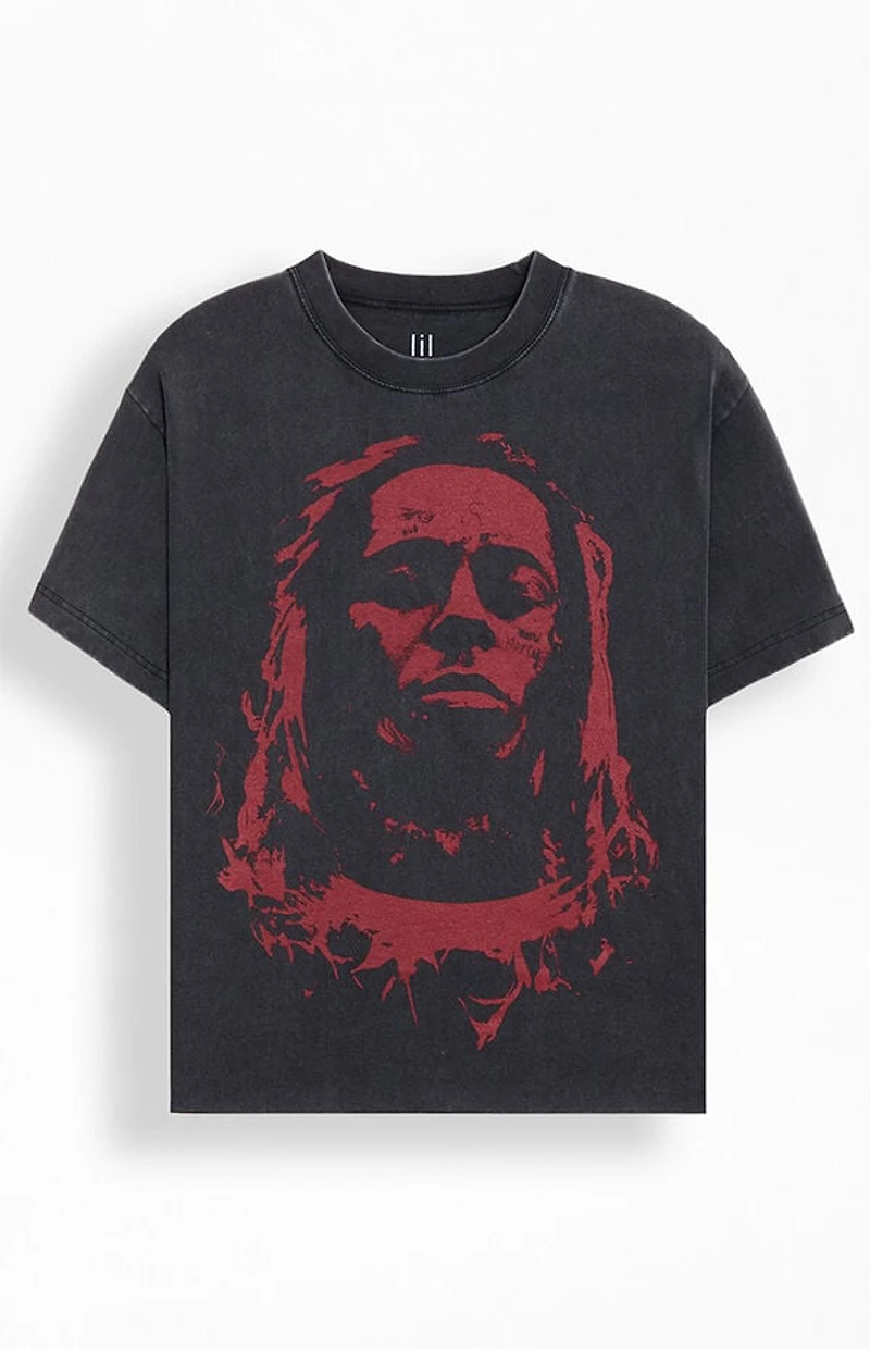 Lil Wayne Red Big Face T-Shirt