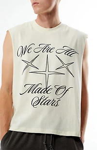 Pacsun Stars Cutoff Muscle Tank Top
