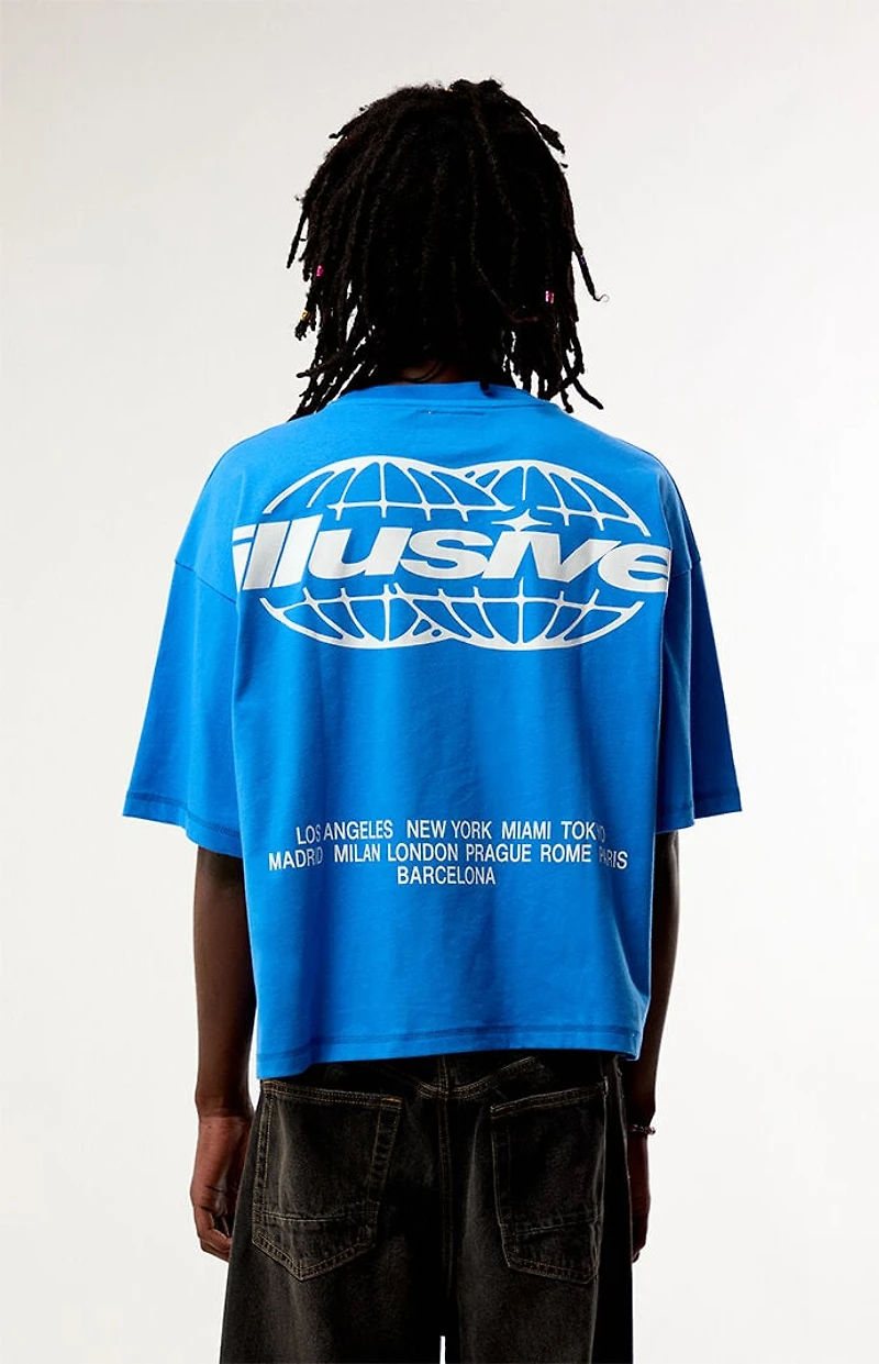 Pacsun Blue Illusive T-Shirt