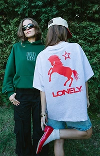 LONELY GHOST Midnight Run Boxy T-Shirt