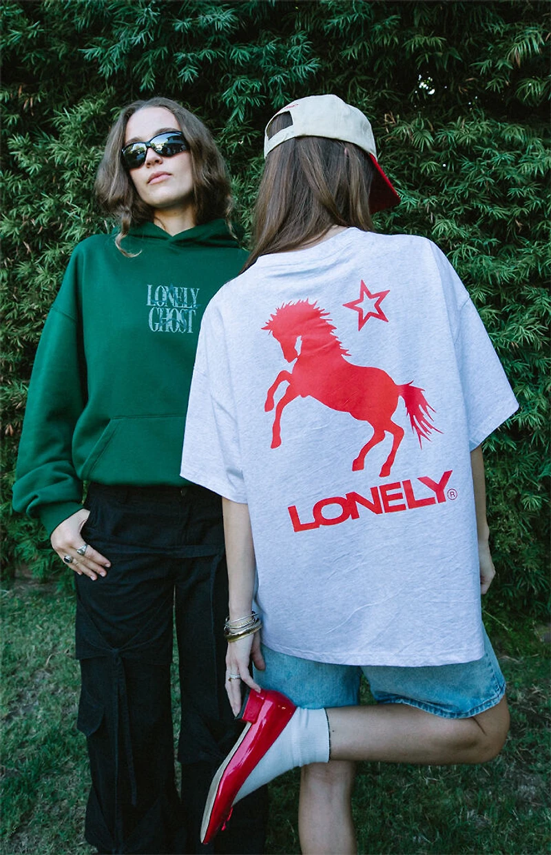 LONELY GHOST Midnight Run Boxy T-Shirt