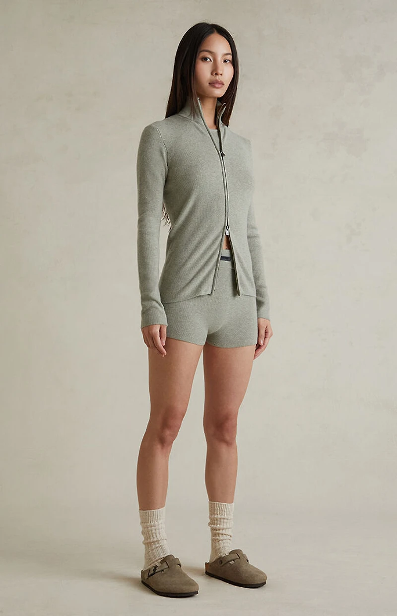 Fear of God ESSENTIALS Women's Abbey Stone Knit Boxer Shorts