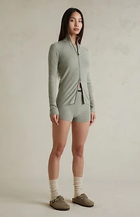 Fear of God ESSENTIALS Women's Abbey Stone Knit Boxer Shorts