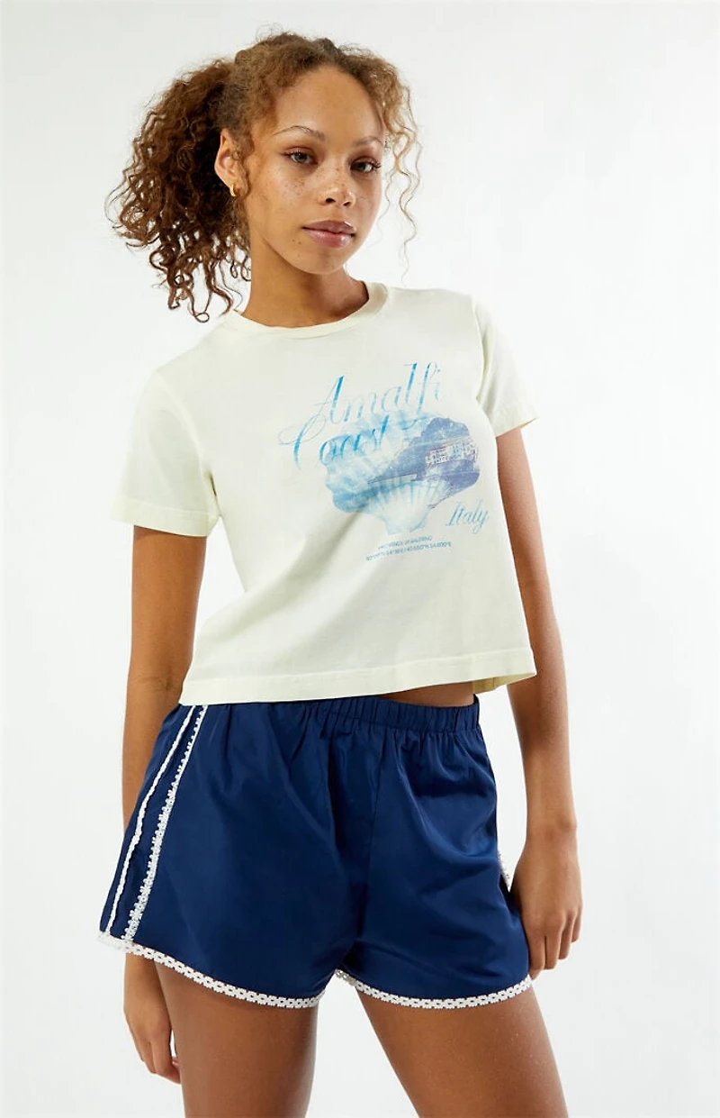 Pacsun Athletic Lace Trim Shorts