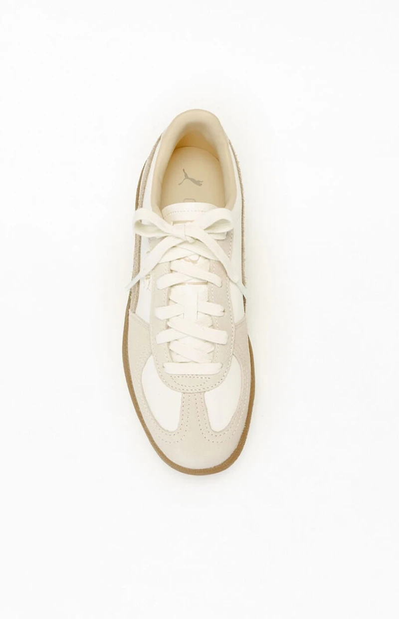 Puma Cream Palermo Elevated Sneakers
