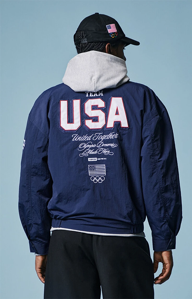 Olympics Milano Cortina Team USA One For All Star Studded Jacket