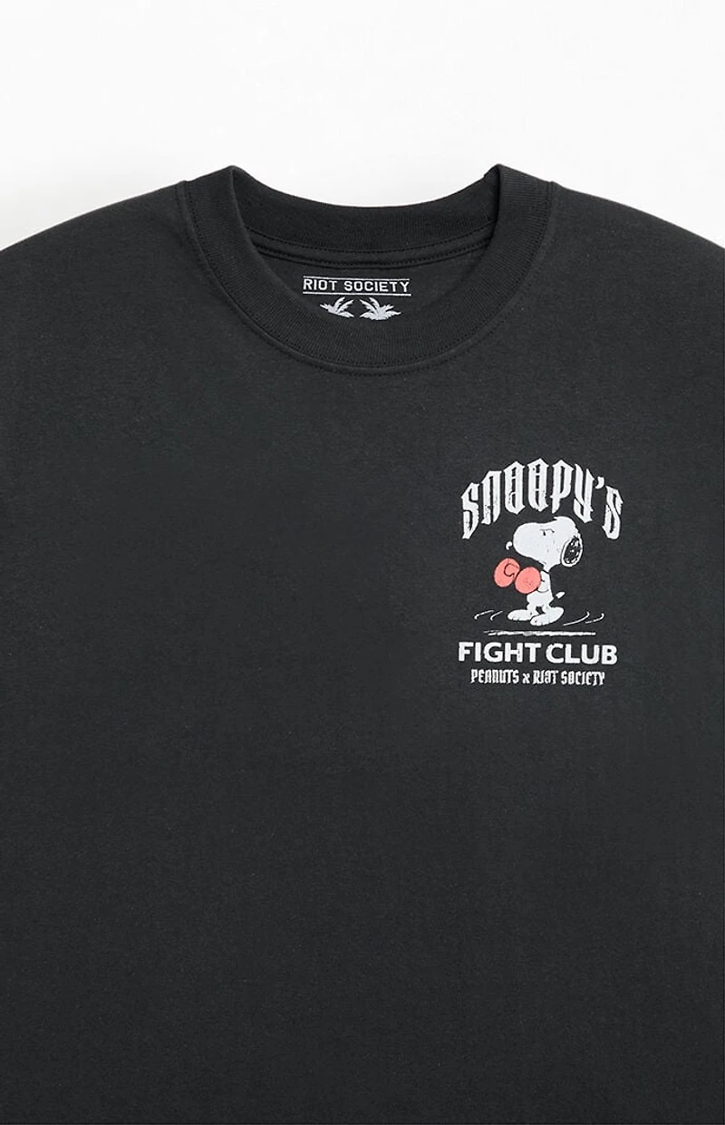 Riot Society Snoopy Fight Club Champion T-Shirt
