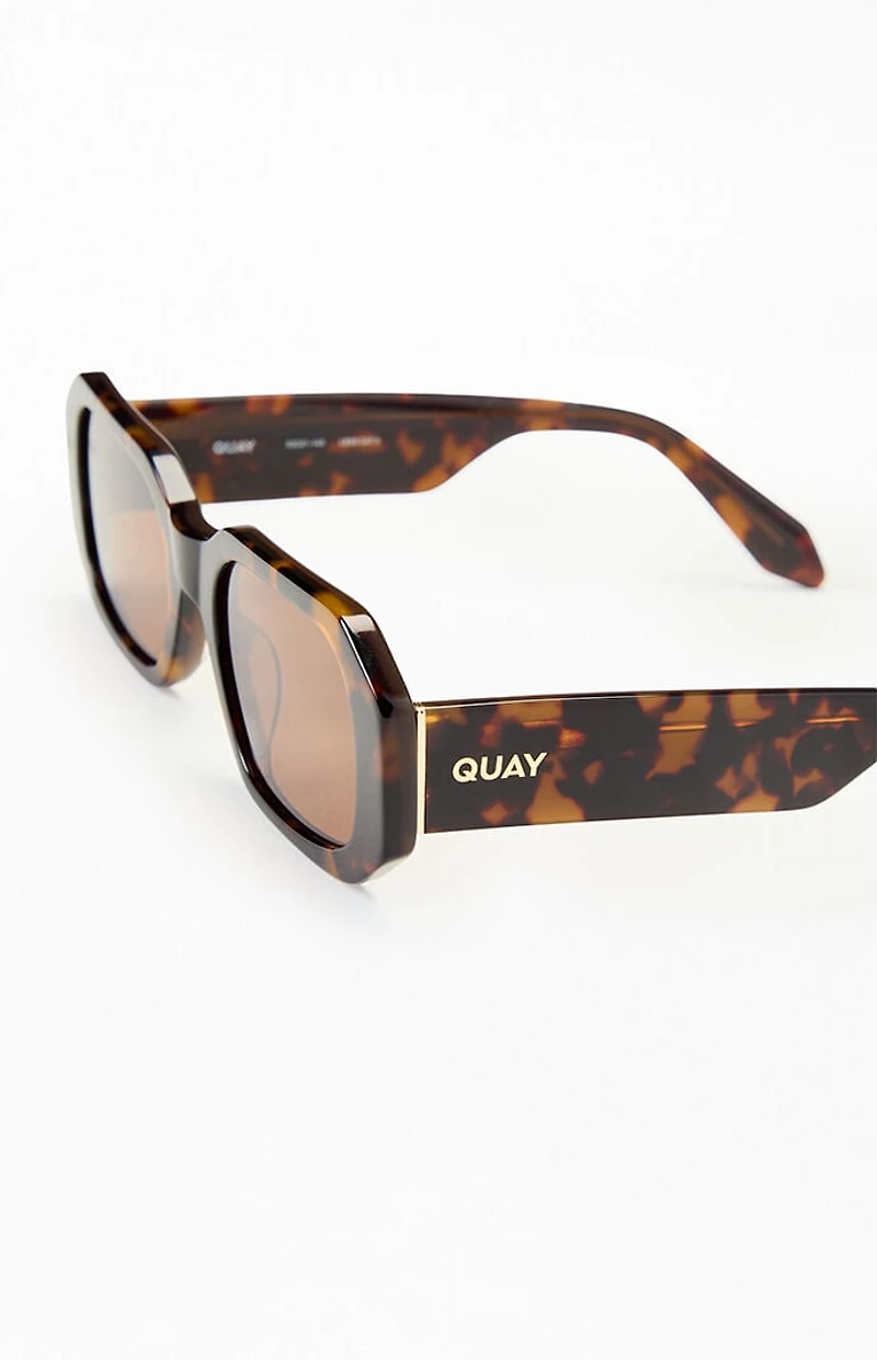 Quay Hyped Up Hexagon Sunglasses