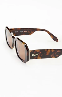 Quay Hyped Up Hexagon Sunglasses