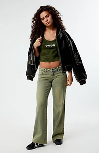 PS / LA Camo Babe Cropped Tank Top