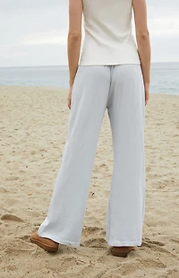 John Galt Blue Striped Anastasia Sweatpants