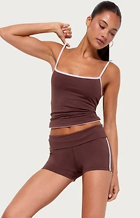 Edikted Ambar Reversible Contrast Tank Top