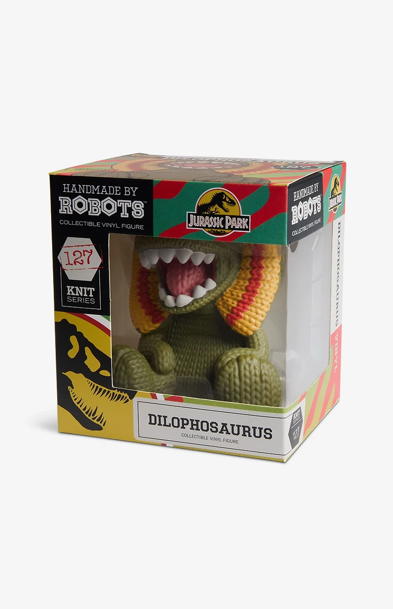 Jurassic World Dilophosaurus 127 Knit Series Vinyl Figure