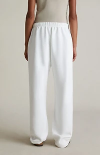 Fear of God ESSENTIALS Women's Cloud White Relaxed Sweatpants