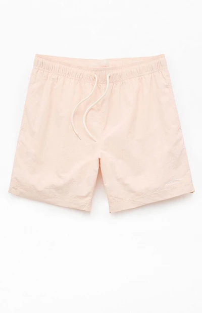 Pacsun Pink Collegiate 6.5" Swim Trunks