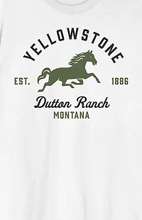 Yellowstone Dutton Ranch EST. 1886 T-Shirt