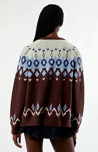 Daisy Street Ava Zip Up Cardigan