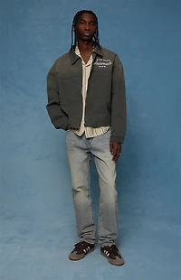 Pacsun Cade Straight Jeans Light Blue Tint