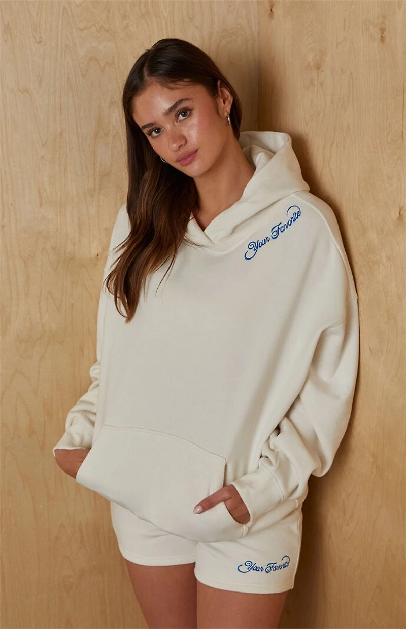Pacsun Embroidered Oversized Hoodie