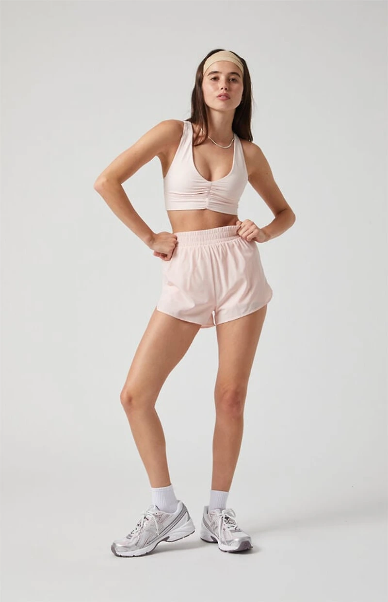 PAC 1980 Active Pink A Cinch Sports Bra