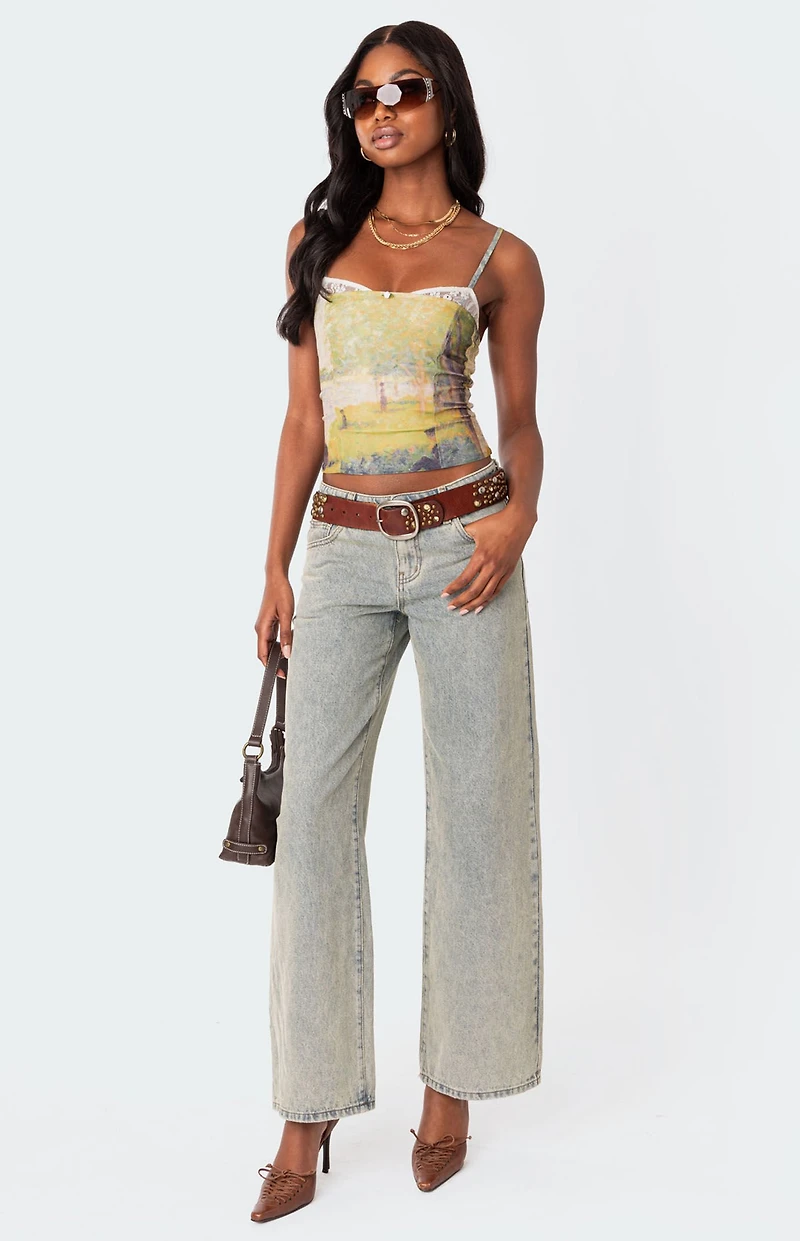 Edikted Picture Perfect Lace Bra Top