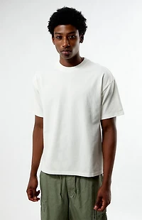Pacsun Cream Textured T-Shirt