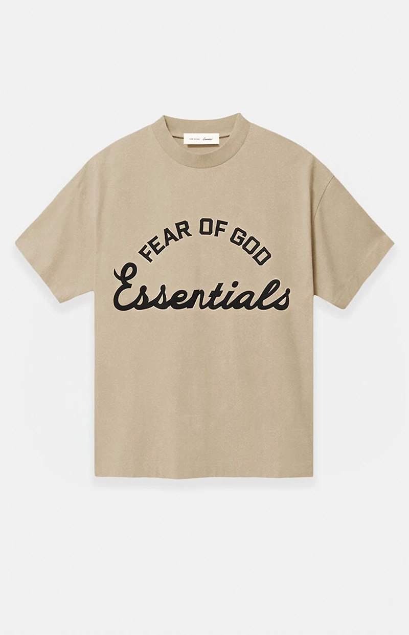 Fear of God ESSENTIALS Faded Dune Training '90s Short Sleeve T-Shirt