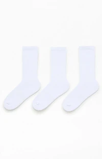 L/AB c/o Off-White 3 Pack White Clamp Arrows Crew Socks