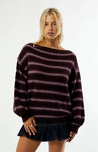 Your Favorite Wren Off-The-Shoulder Sweater