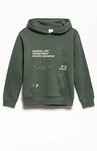 Pacsun Kids Graphic Art Department Hoodie