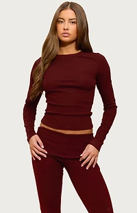 Edikted Ivanne Long Sleeve T-Shirt