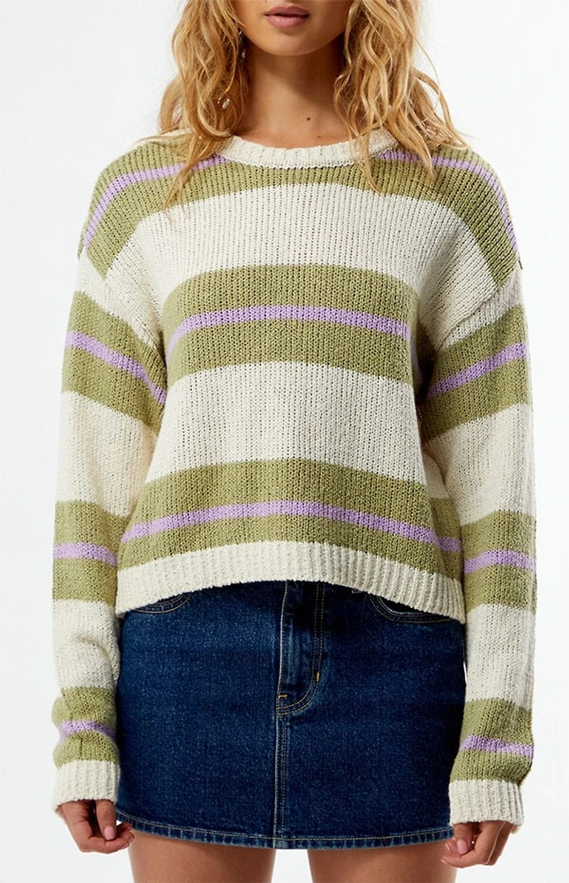Billabong Make It Waves Striped Sweater