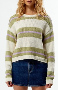 Billabong Make It Waves Striped Sweater